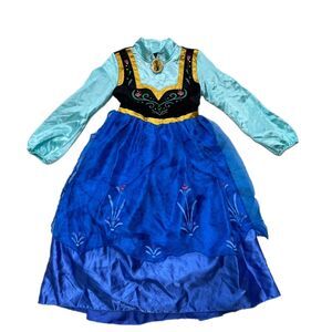 Anna Frozen Princess Costume Dress